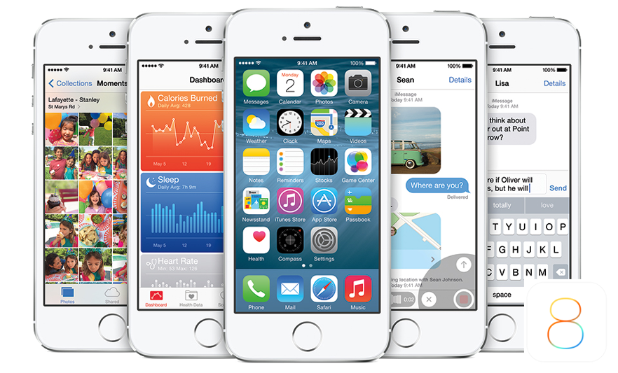 iOS 8 for Apple Mobile Devices