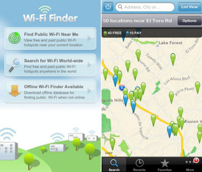 WiFi Finder Application