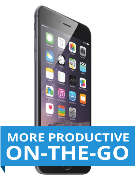 be more productive on the go with your smart phone