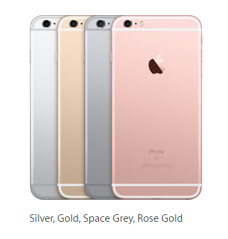 iphone 6s colours